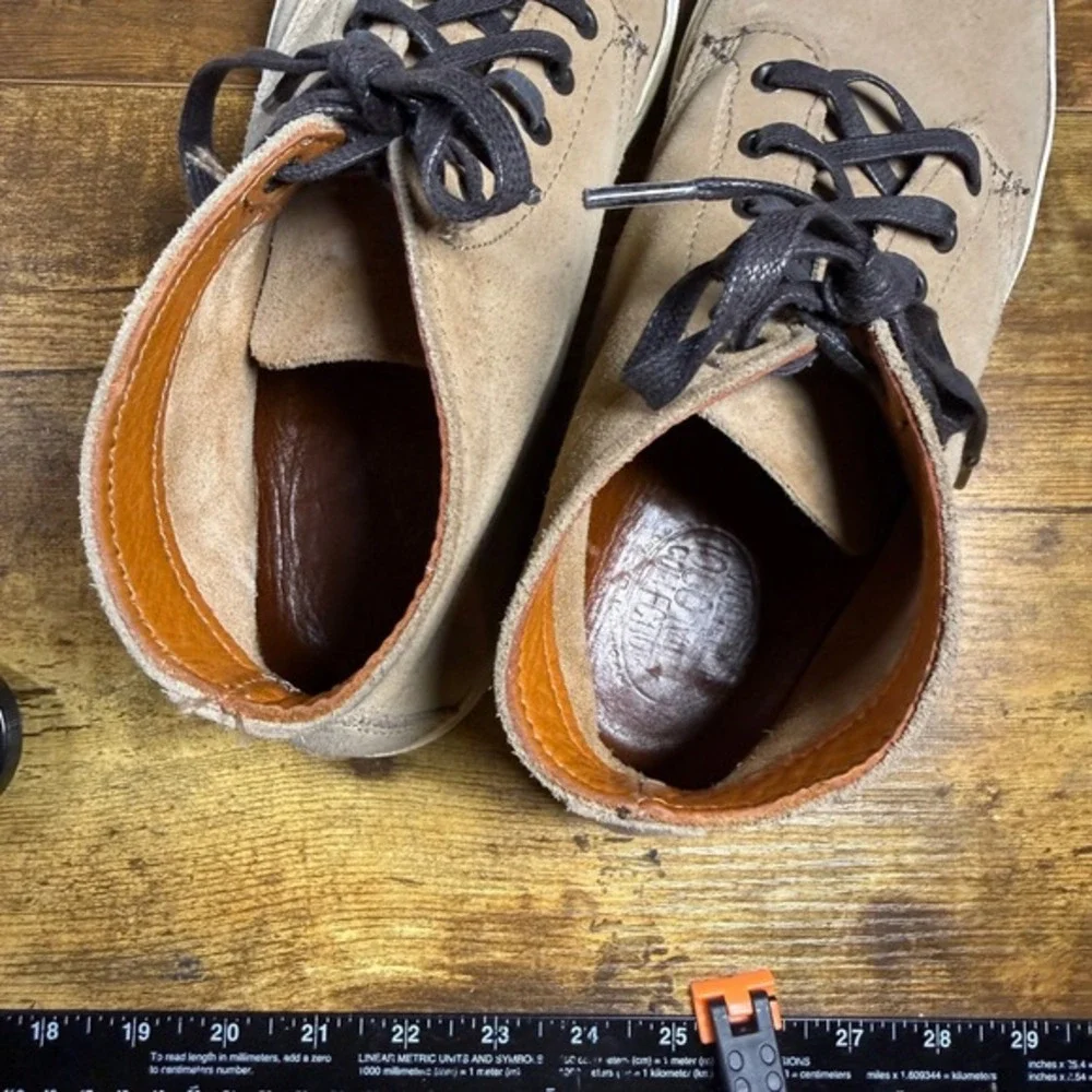 Wolverine 1000 Mile‎ W40595 Tan Suede Leather Mid Top Sneaker Mens 10.5D